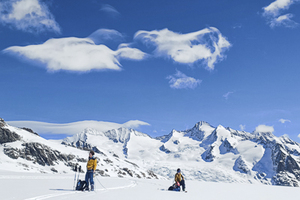 Aletschgletscher-genussvolle leichte Skihochtour auf dem grösssten und längsten Gletscher der Alpen