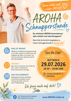 AROHA Schnupperstunde KA