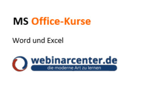 MS Office-Kurse
