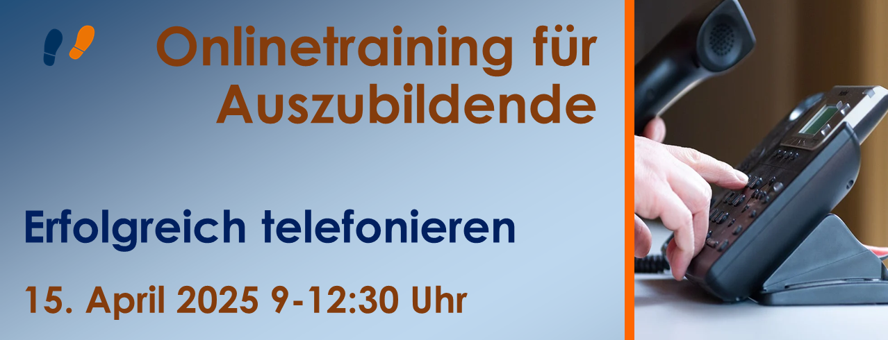 Telefontraining für Auszubildende