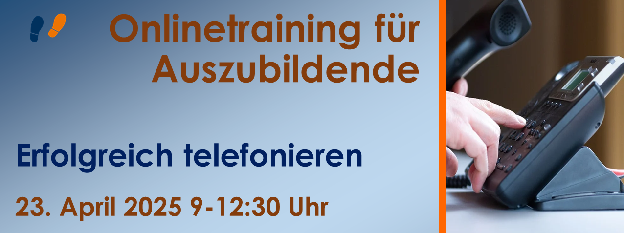 Telefontraining für Auszubildende