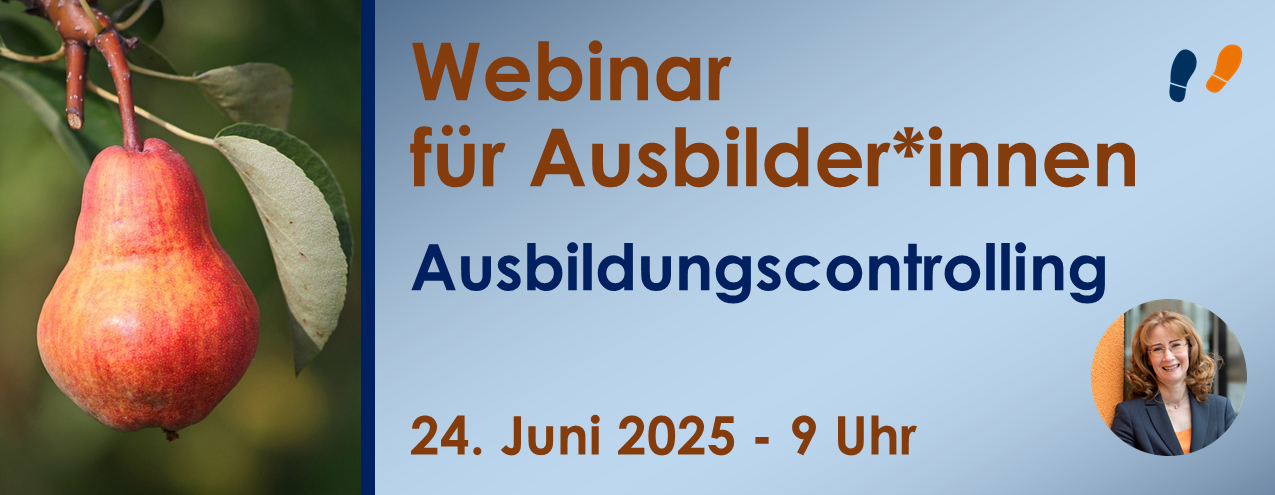 Ausbildungscontrolling Webinar für Ausbilder