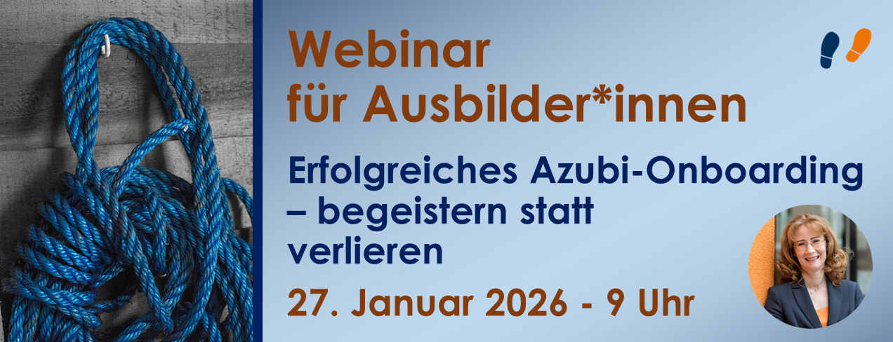Onboarding von Auszubildenden Webinar für Ausbilder
