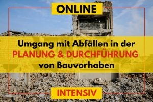 26-01 Abfälle in der Planung (intensiv)