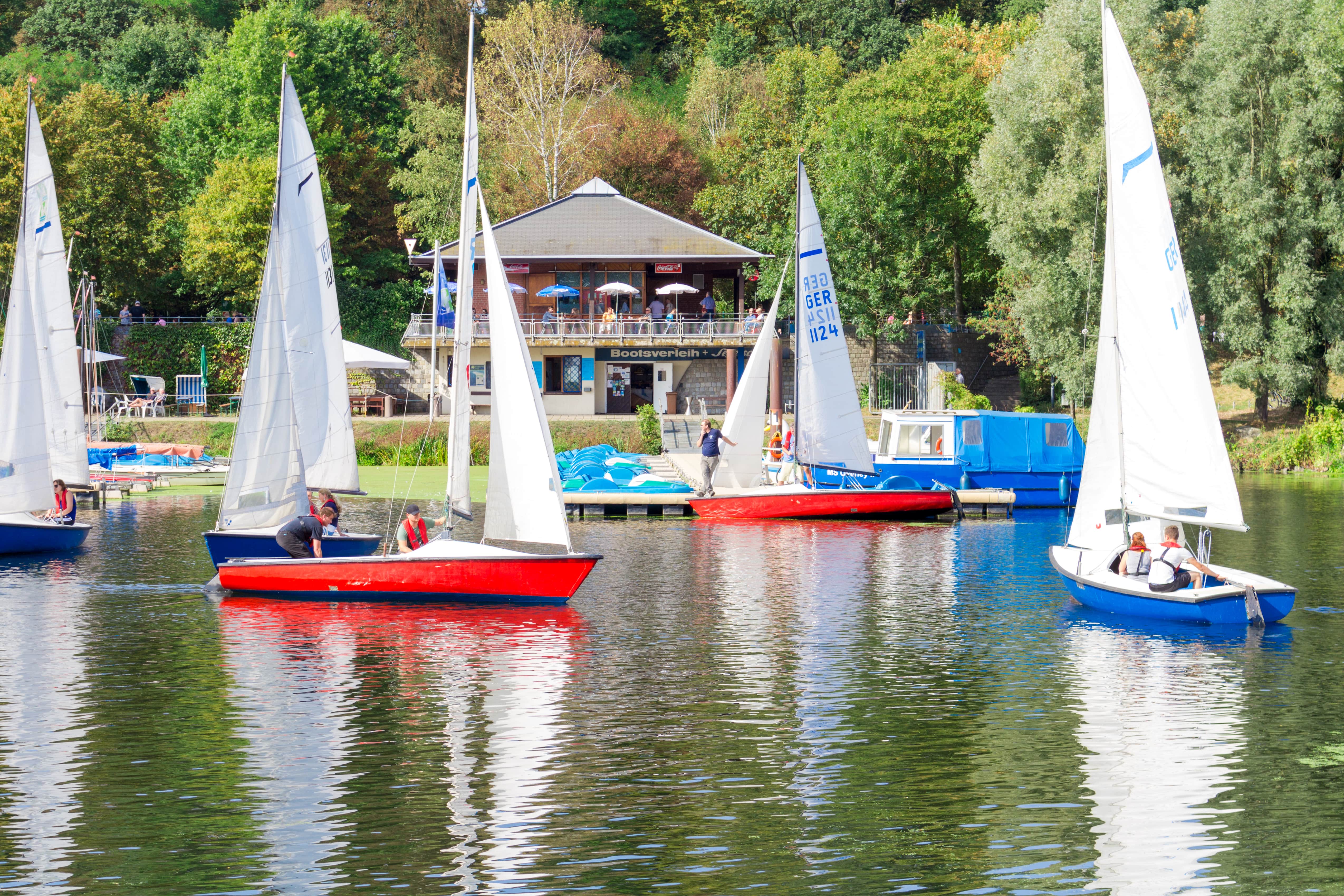 Schnuppersegeln am Kemnader See