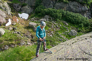 Kletterkurs Von der Halle in den Fels Vorsteigen und Umlenken max. 4 Personen