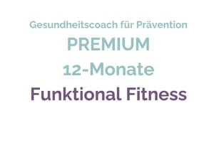 Gesundheitscoach für Prävention PREMIUM