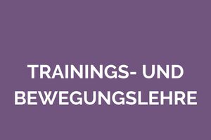 Trainings- und Bewegungslehre Januar