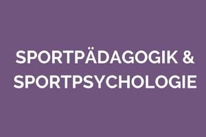 Sportpädagogik & Sportpsychologie März