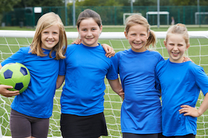 Kids-Sport Fussballwoche für Mädchen