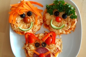 Lustige Pizzagesichter - Dienstag 03. Februar ab 4 Jahren