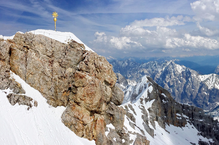 Mt Zugspitze, a highlight of the spiritual journey Meeting with the Mountains