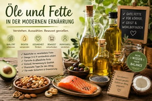 Öle und Fette in der modernen Ernährung