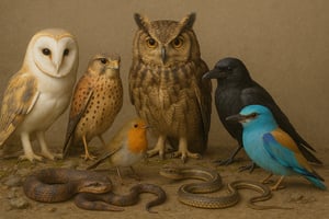 Vogel- und Schlangenmittel