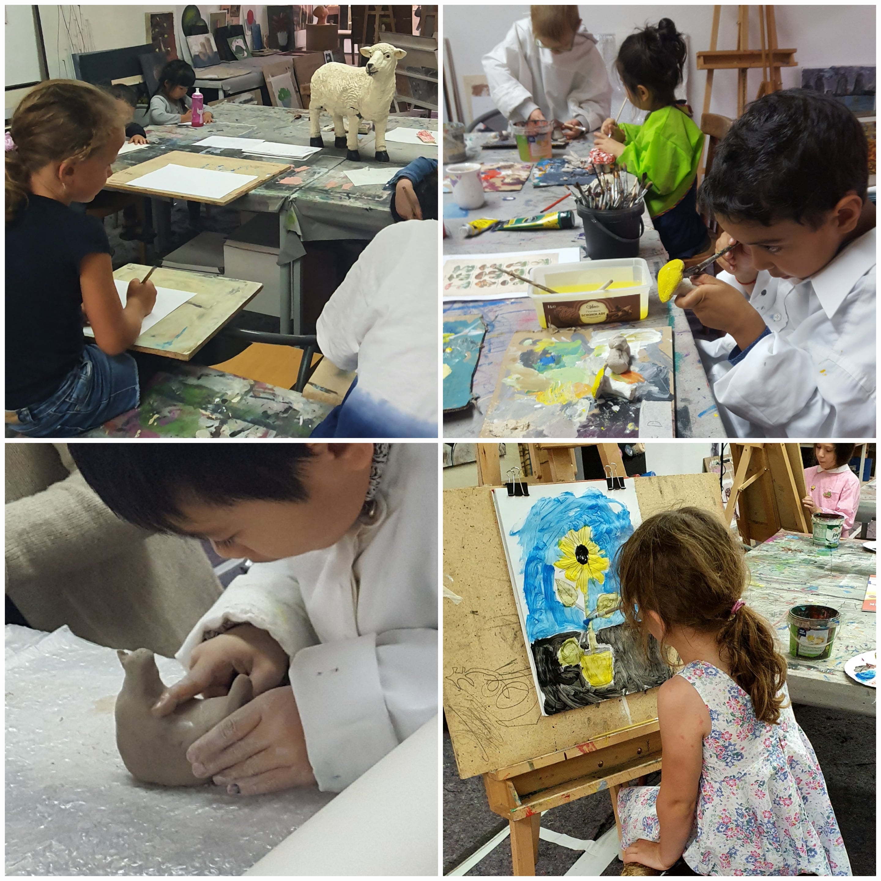 Kindermalkurs in Karlsruhe 