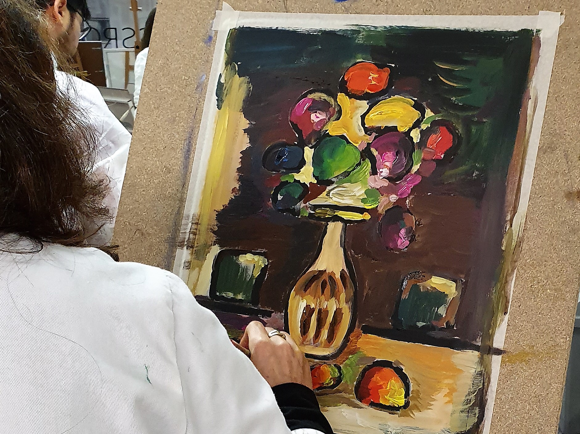 Gruppe Team Event JGA Privatkurs Malerei