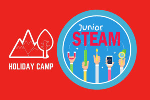 Junior STEAM Lab 4 Day |  Age 6+ |  April 3-6