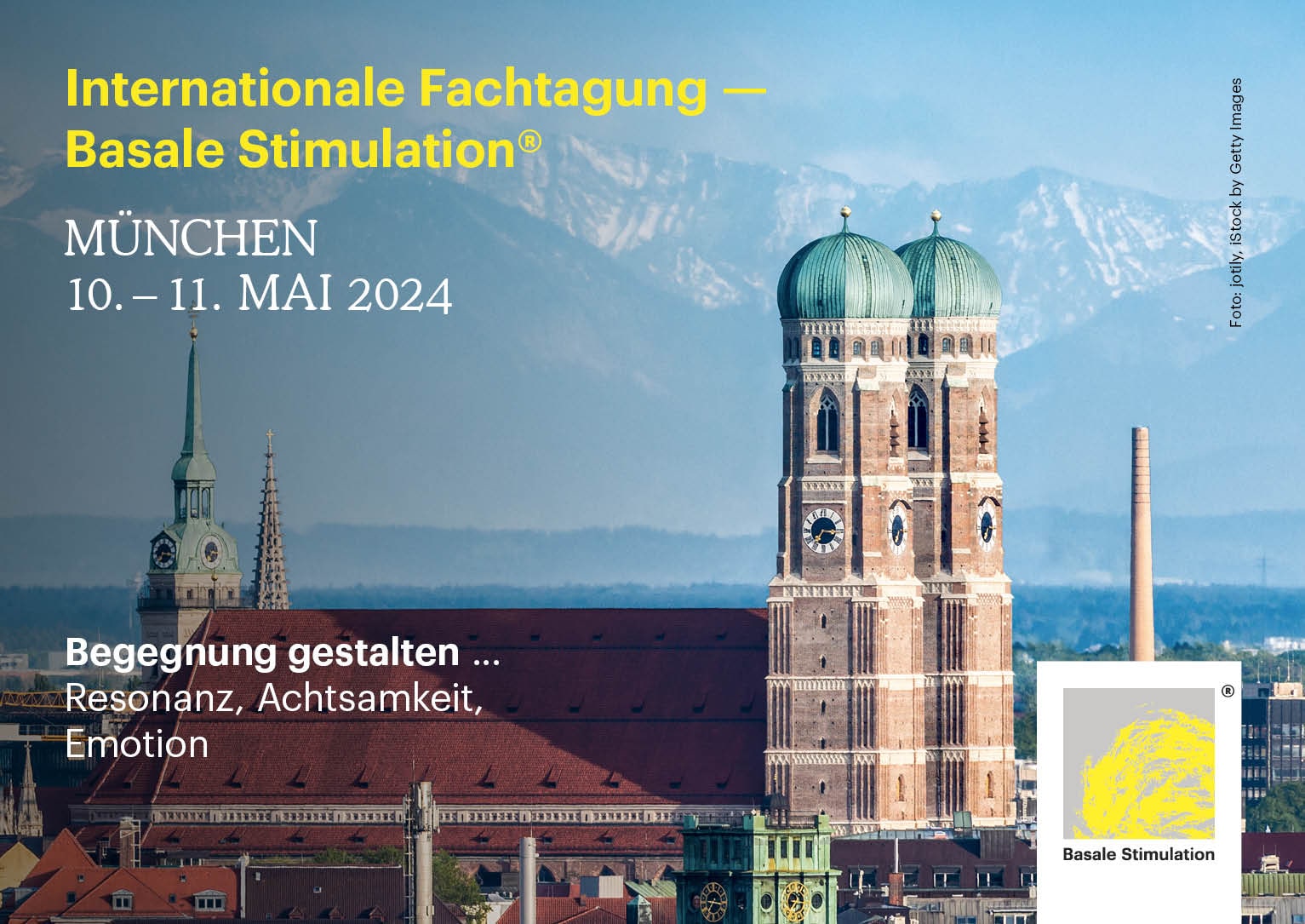 Internationale Fachtagung Basale Stimulation 2024 München Werbebanner
