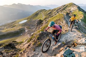 eMTB Tour ins Flüelatal