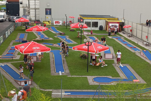 Minigolf lernen von den Profis