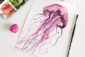 Filzstift Aquarell