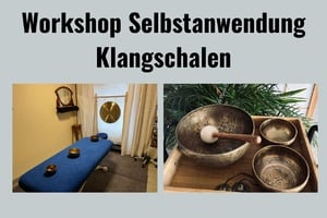 Klangschalen in der Selbstanwendung