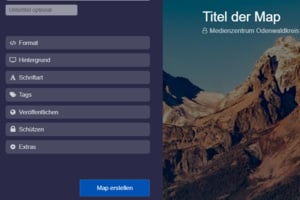 Digitale Pinnwände erstellen mit Edumaps