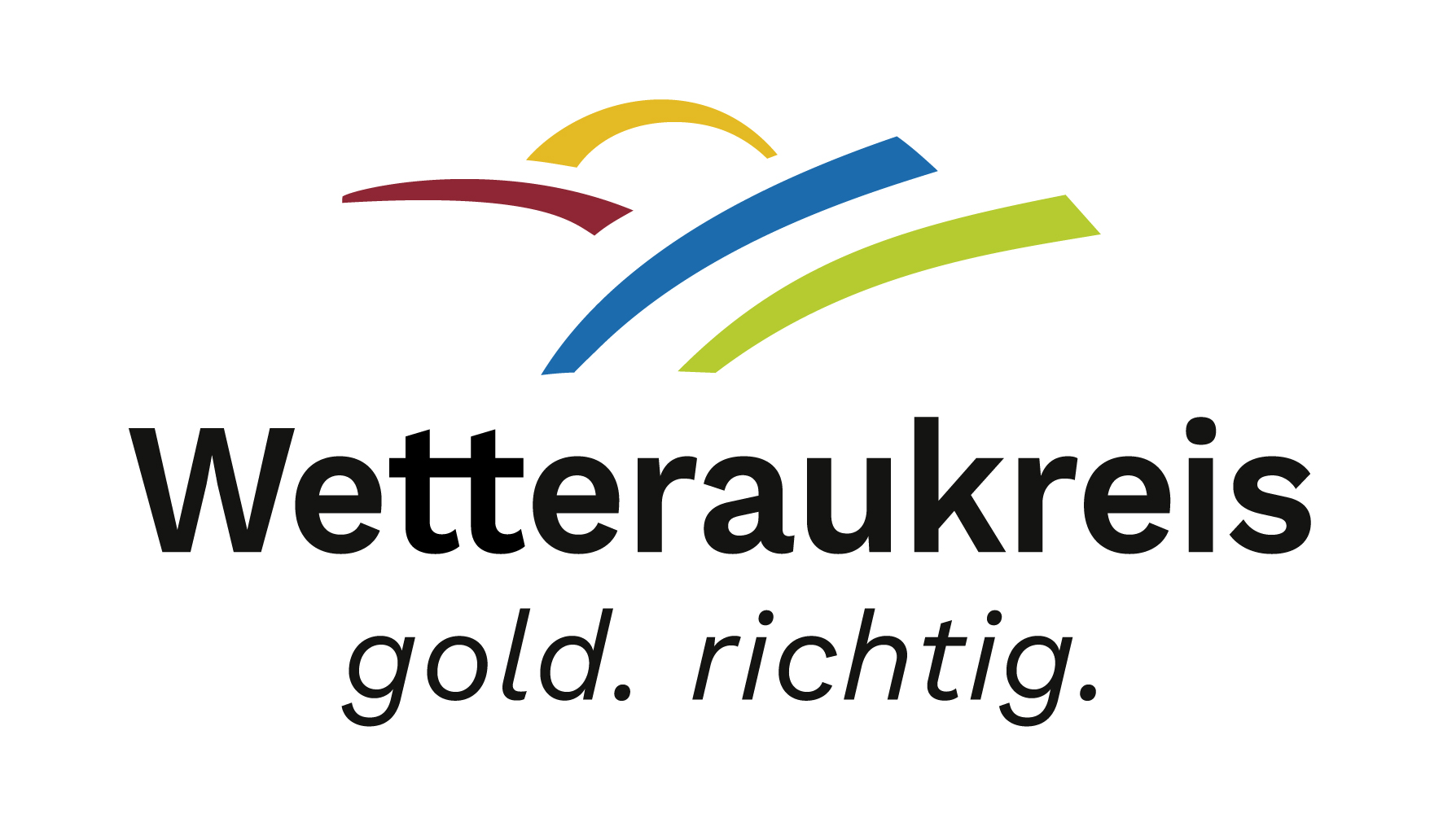 Logo Wetteraukreis gold. richtig.